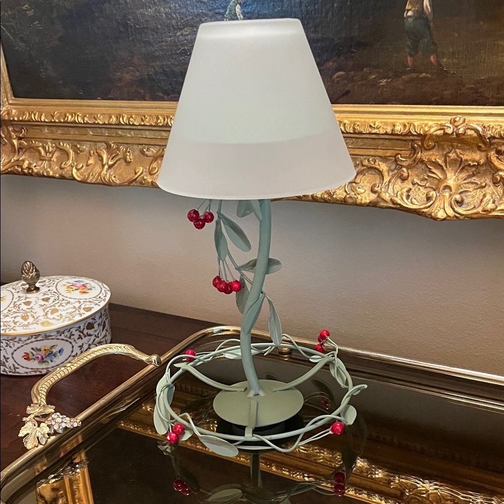 NWOT Pfaltzgraff Winterwood Votive Candle Holder Lamp